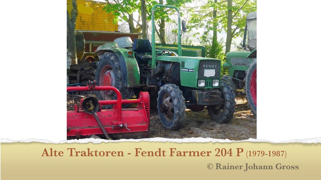 Alte Traktoren - Fendt Farmer 204 P (1979-1987)
