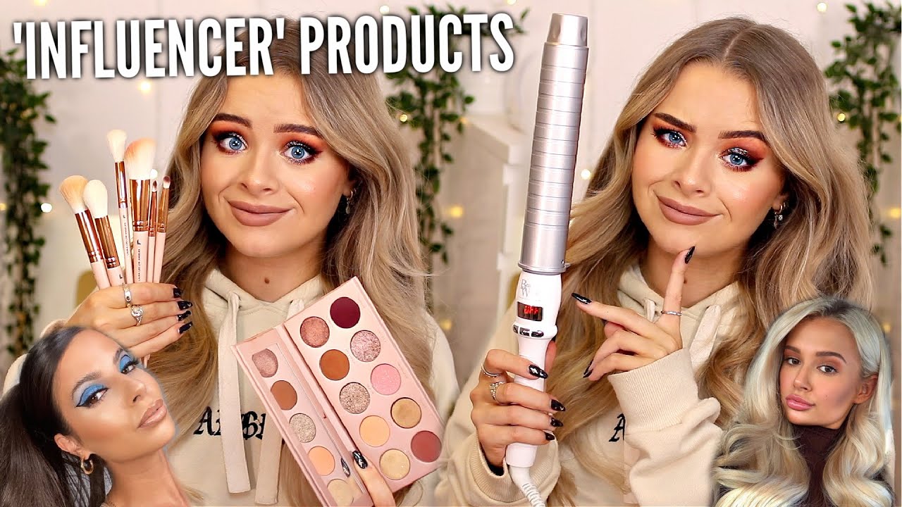 INFLUENCER PRODUCT COLLABS? YOUTUBER OWN BRANDS? LET'S TEST!