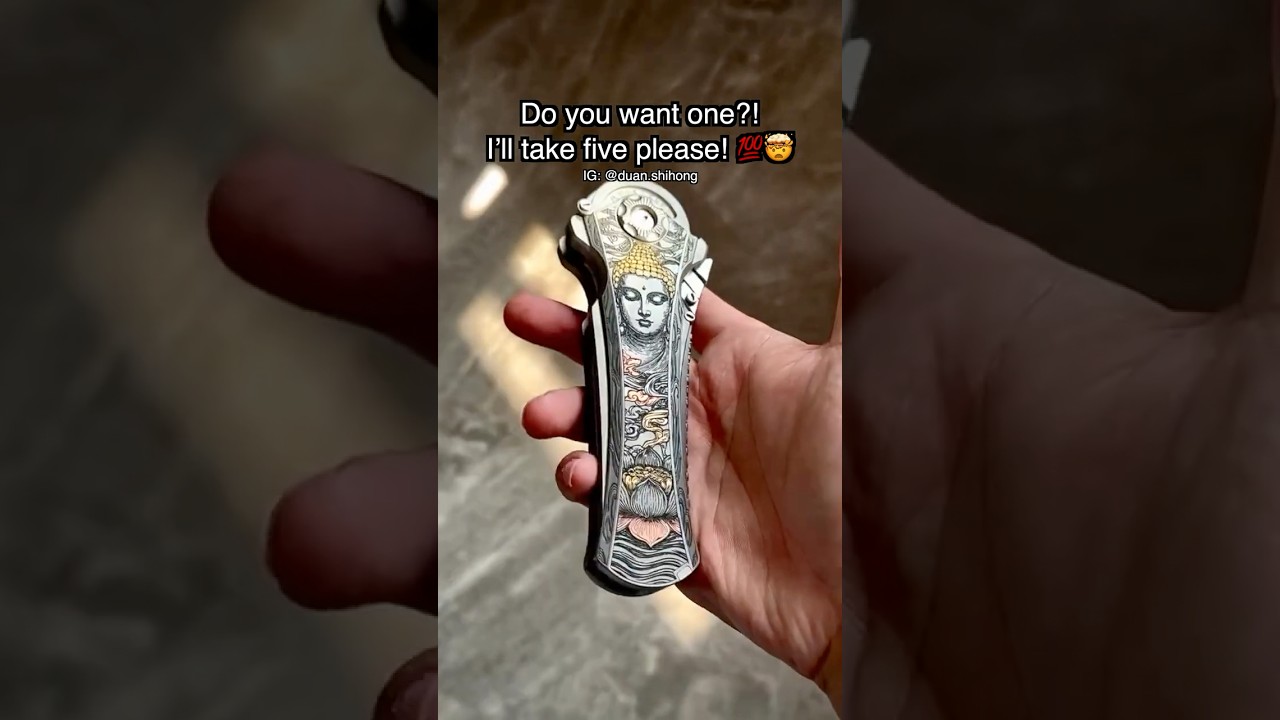 WILDEST Folding Knife You've Ever Seen?! 💯🤯 Mundus Al-Khem