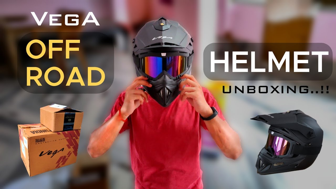 Vega Off Road Helmet Review | Value For Money | Unboxing | MTB Stunt | Moto Vlogs