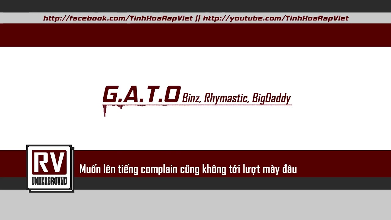 G A T O   Binz, Rhymastic, BigDaddy