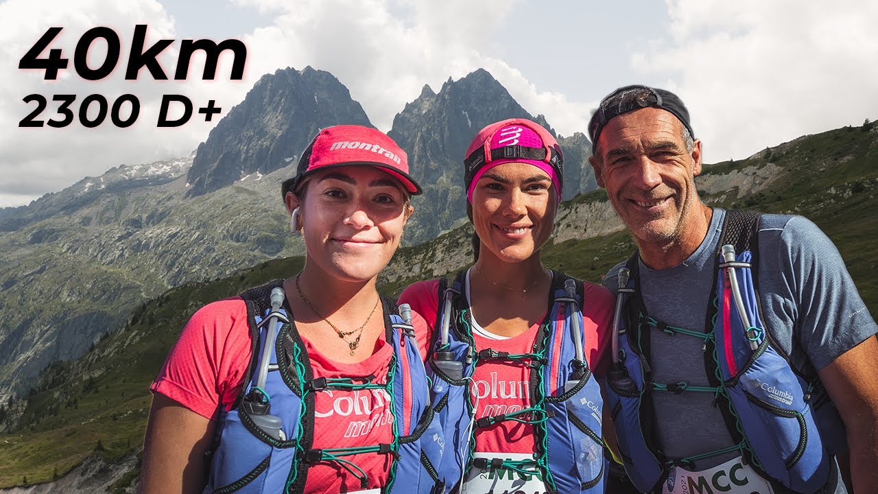 UN DES PLUS BEAUX TRAILS DU MONDE AVEC MES FILLES ! (UTMB)