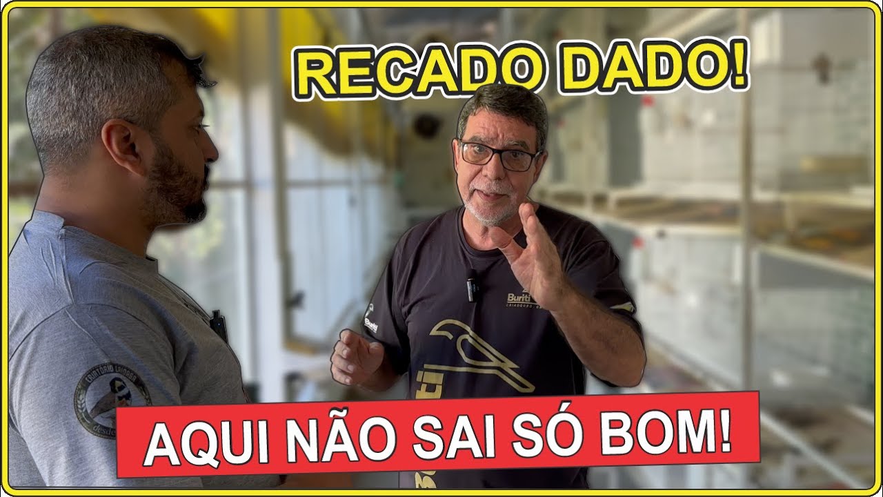 Sr. Oscar Abre o jogo e cala a boca de muita gente!