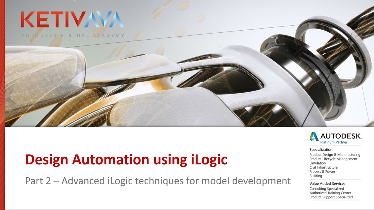 iLogic Design Automation Part 2 | Autodesk Virtual Academy