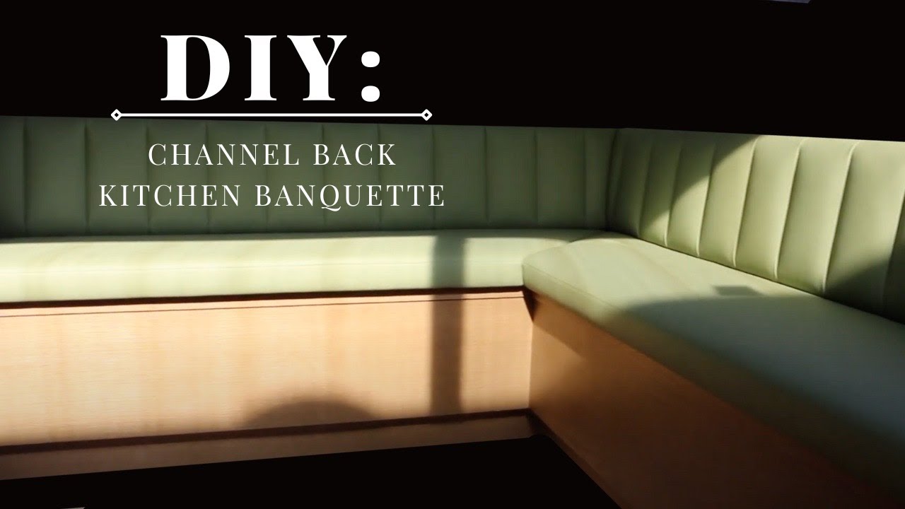HOW TO UPHOLSTER A CHANNEL TUFTED BACK BENCH- ALO Upholstery