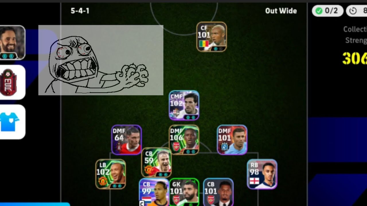 DIRTIEST EFOOTBALL PLAYER🤬#efootball #9algames #efootball2026mobile #gaming 