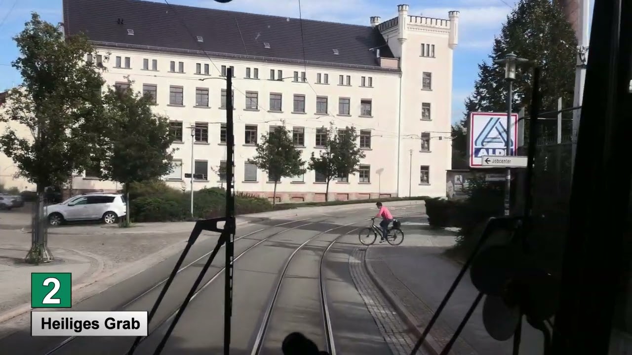 Stra&szlig;enbahn G&ouml;rlitz 2024 Linie 2