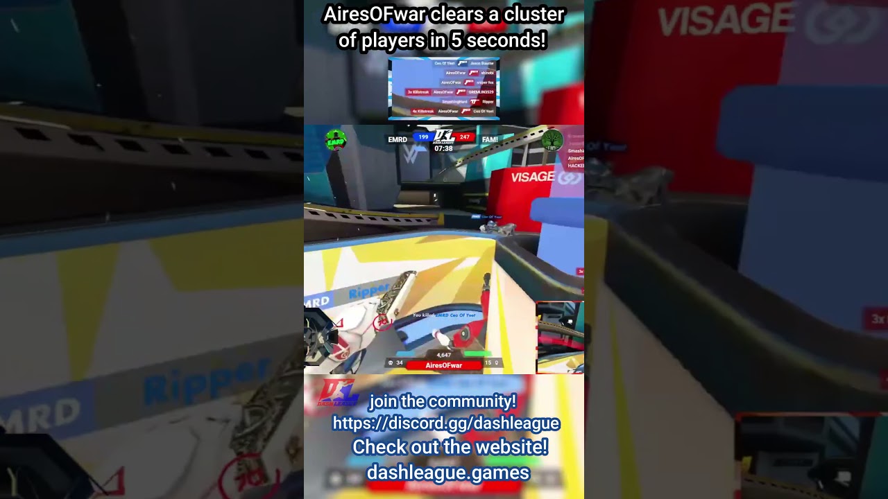 AiresOFwar gets a cluster of kills in under 5 seconds!