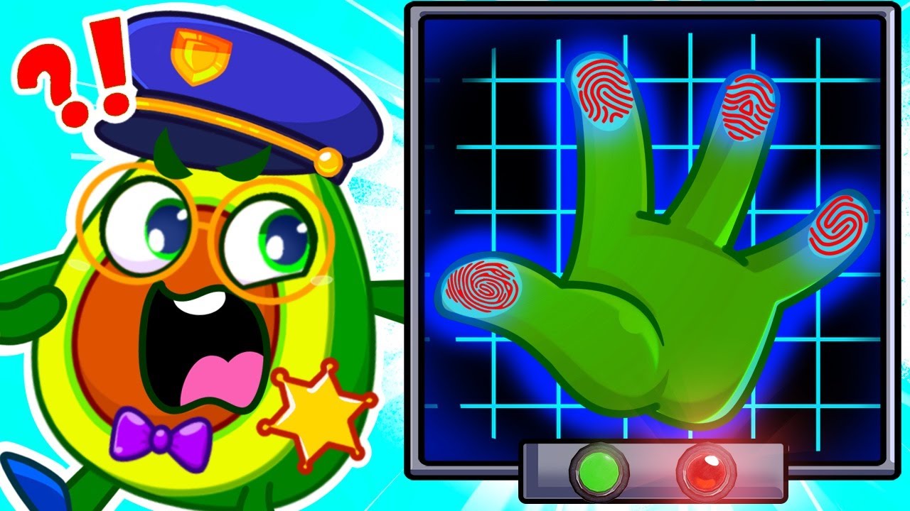 Unique Fingerprints | Kids Learn Safety Tips | Kids' Songs and Nursery Rhymes | Pit & Penny Land