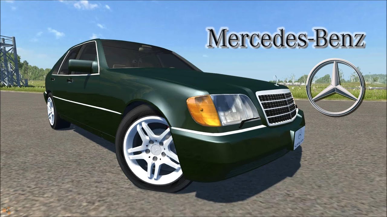 BeamNG DRIVE car mod Mercedes Benz S600 AMG