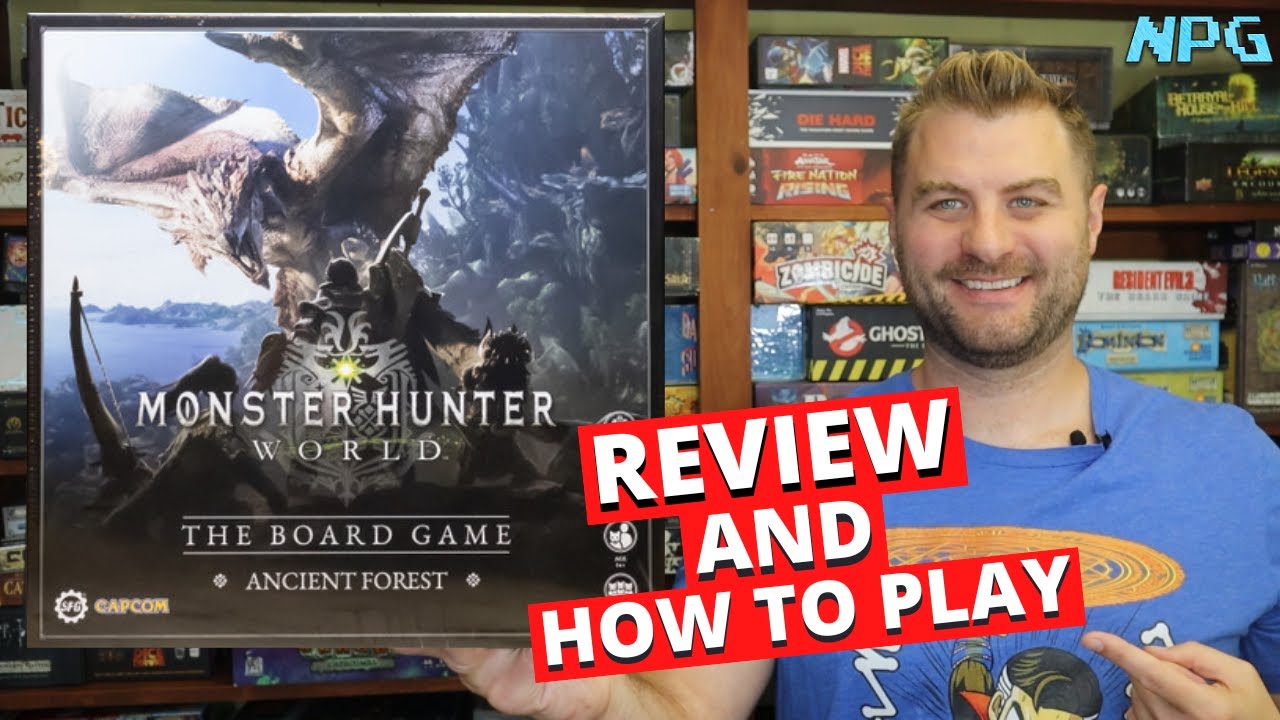 Monster Hunter World The Board Game Review And How To Play