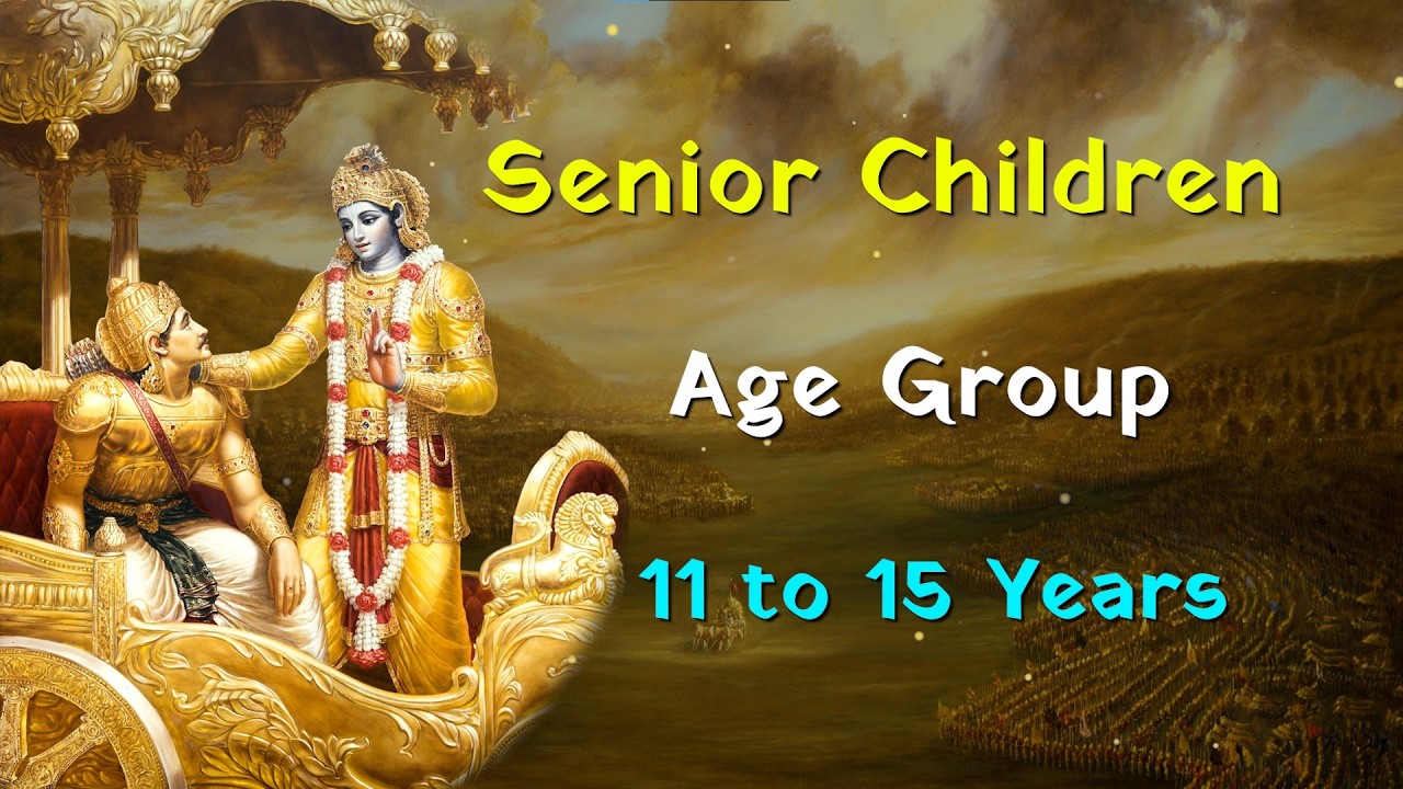 Bhagavad Gita Shloka Competition | 11–15 Years Category Results | Hare Krsna TV