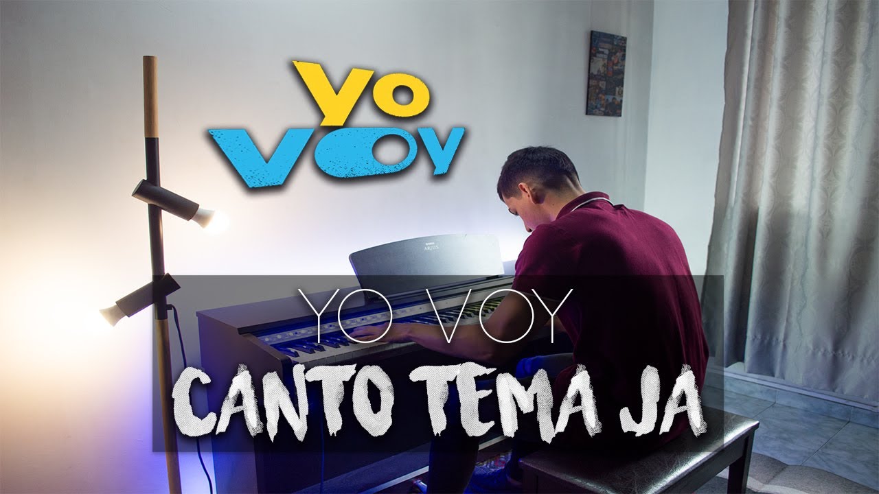 Yo Voy - Canto Tema JA 2022 (Piano Cover) | Himnos Pista Piano
