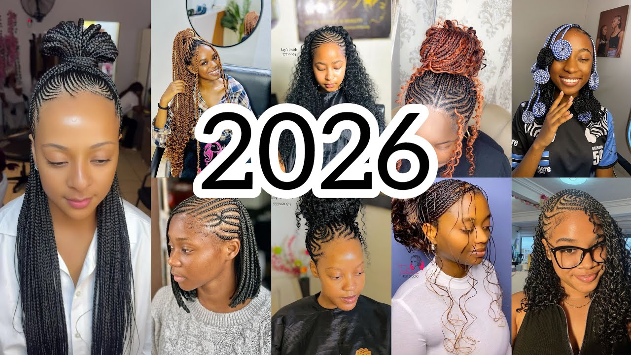 ‼️150+ New & Latest 2026 Braids Hairstyles Ideas For All Cute Ladies🔥A Must To Try❤️