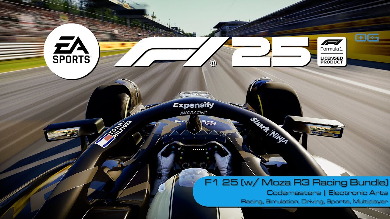 F1 25 with Moza R3 Ultimate Sim‑Racing Combo &ndash; Game & Gear in Harmony (Gameplay)