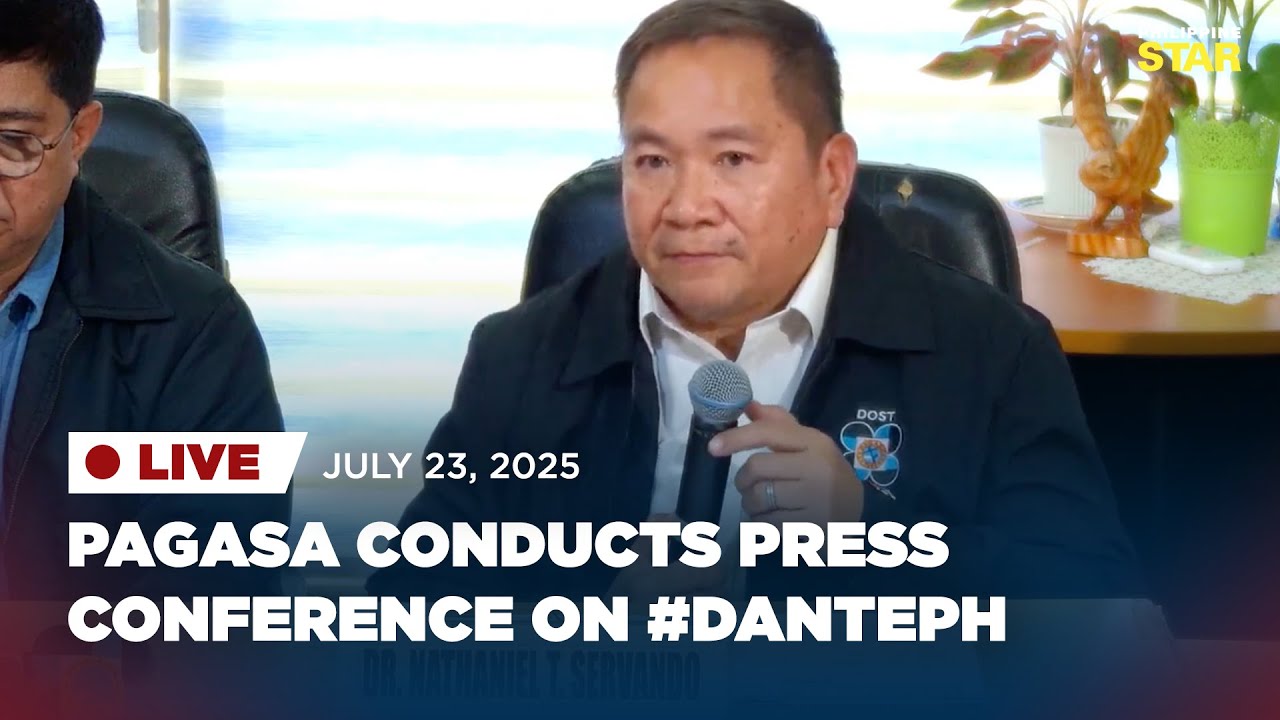 LIVESTREAM: PAGASA conducts a press conference (July 23, 2025)