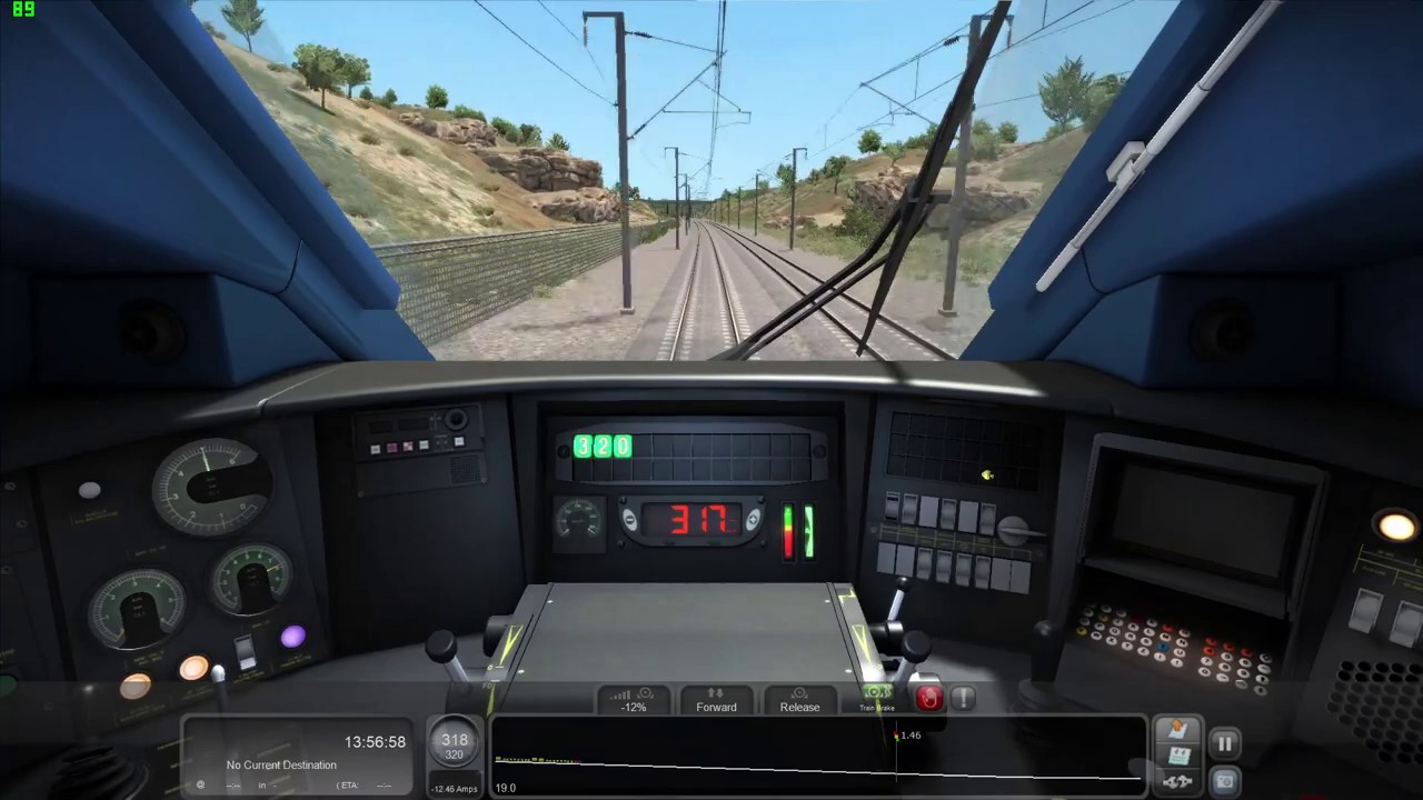 Train Simulator 2020 TGV Euroduplex 2N2 Cab Ride On The LGV Rhône-Alpes & Méditerranée Northbound