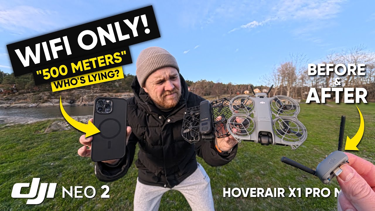 DJI NEO 2 против X1 Pro MAX — ТЕСТ ЗОНЫ ДЕЙСТВИЯ WIFI, ВСЕ ПРОВЕРЕНО!