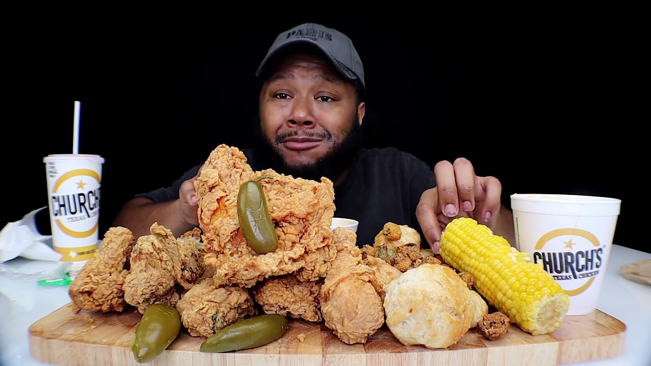 Churches Chicken Mukbang