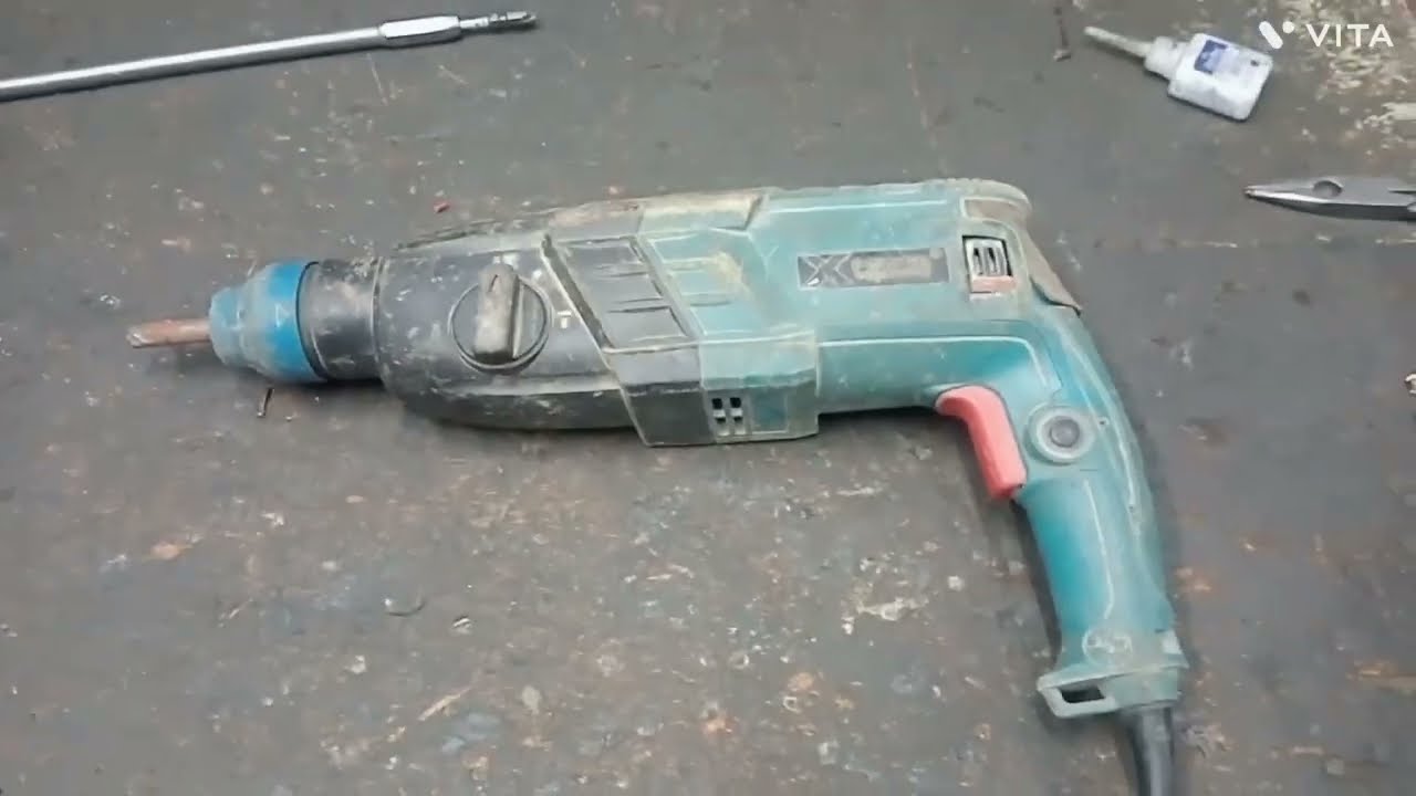 Hammer drill machine ka aage ka drillbit andar Tut ke fas Gaya to kaise nikale#viralvideo#shortvideo