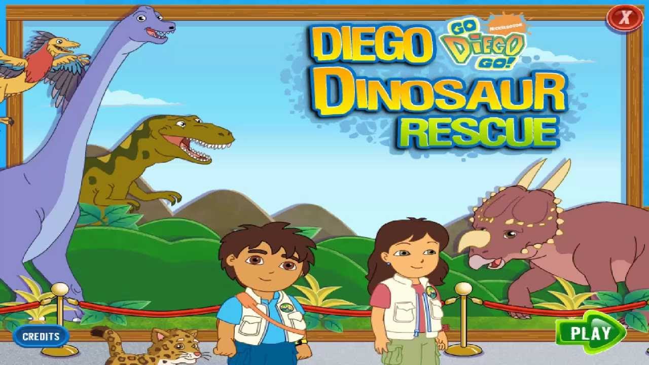 PART1 - NOSTALGIA GAME PC JADUL - Go Diego Go! Great Dinosaur Rescue | EDU GAME | Dora the Explorer