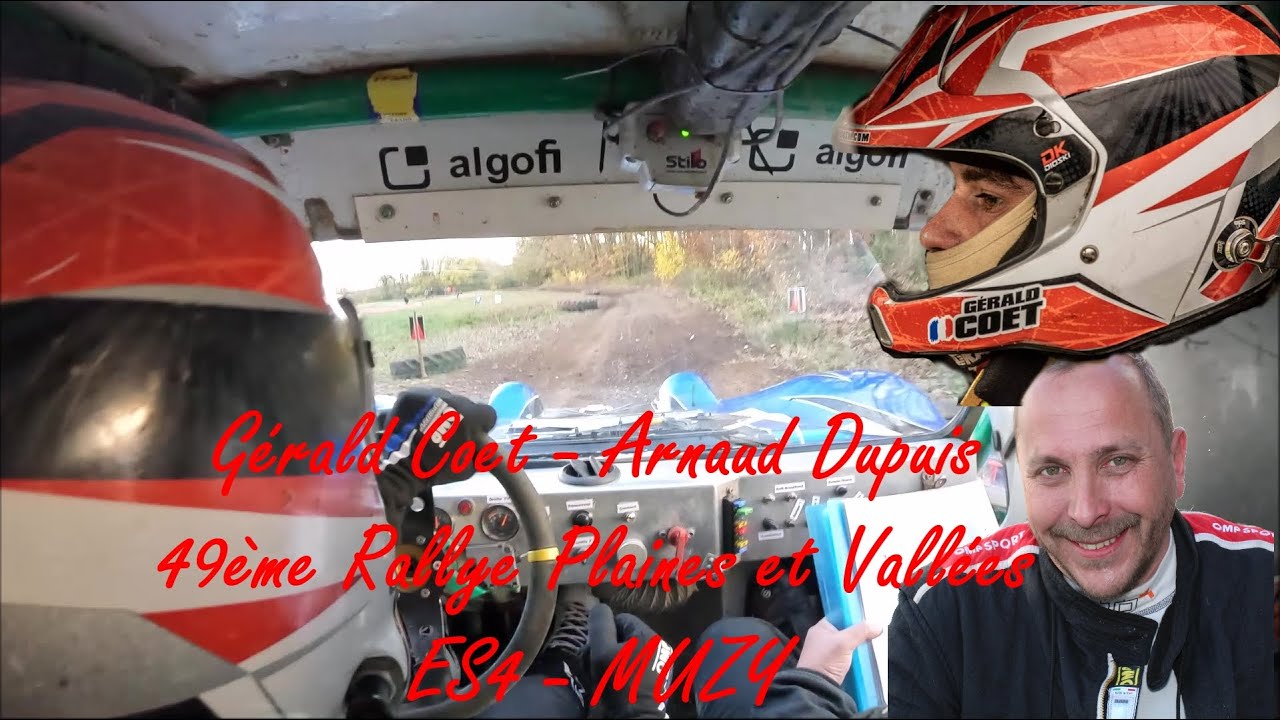 Gérald Coet - Arnaud Dupuis - 49ème Rallye Plaines et Vallées - ES4 - MUZY