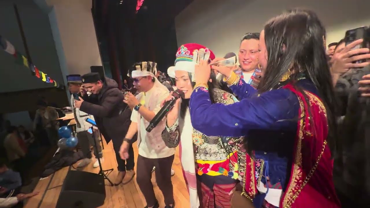 Bishow Dong and Jitu Lopchan (sonam lochar programme Osaka