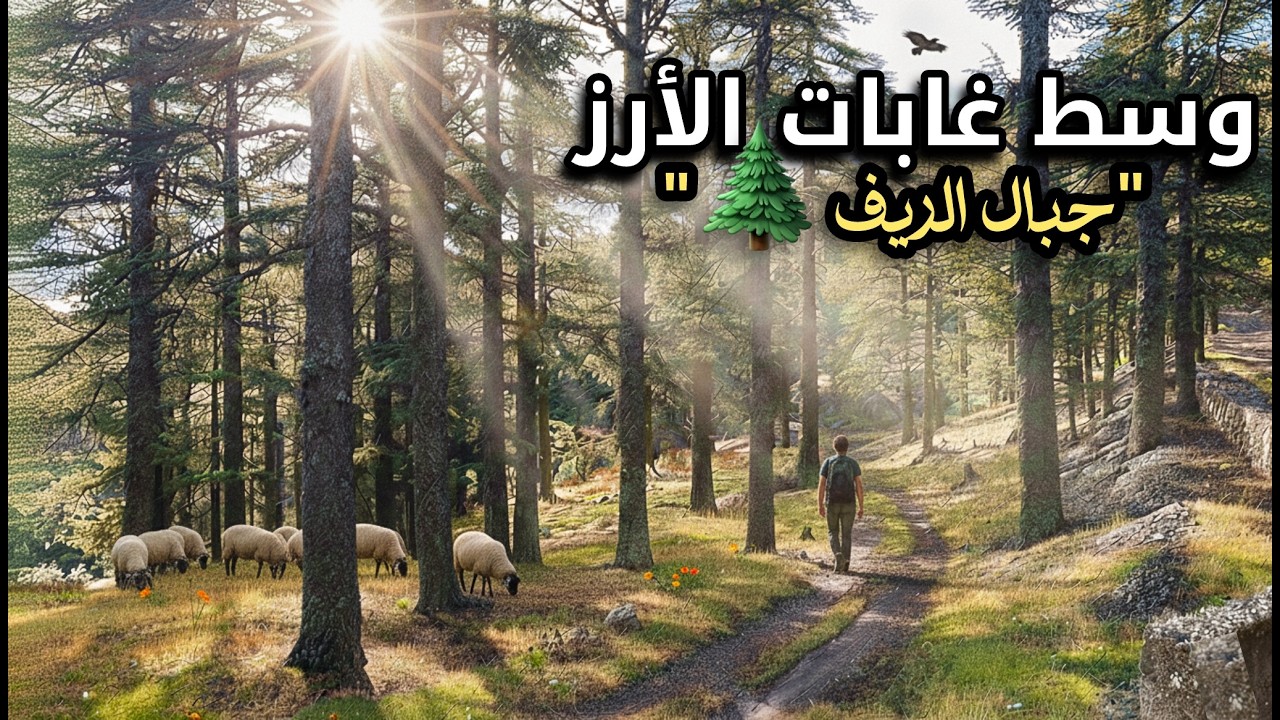 سحر الطبيعة في جبل دهدوه ⛰️ | تجربة المشي في قلب غابات الأرز الشاهقة 🌲