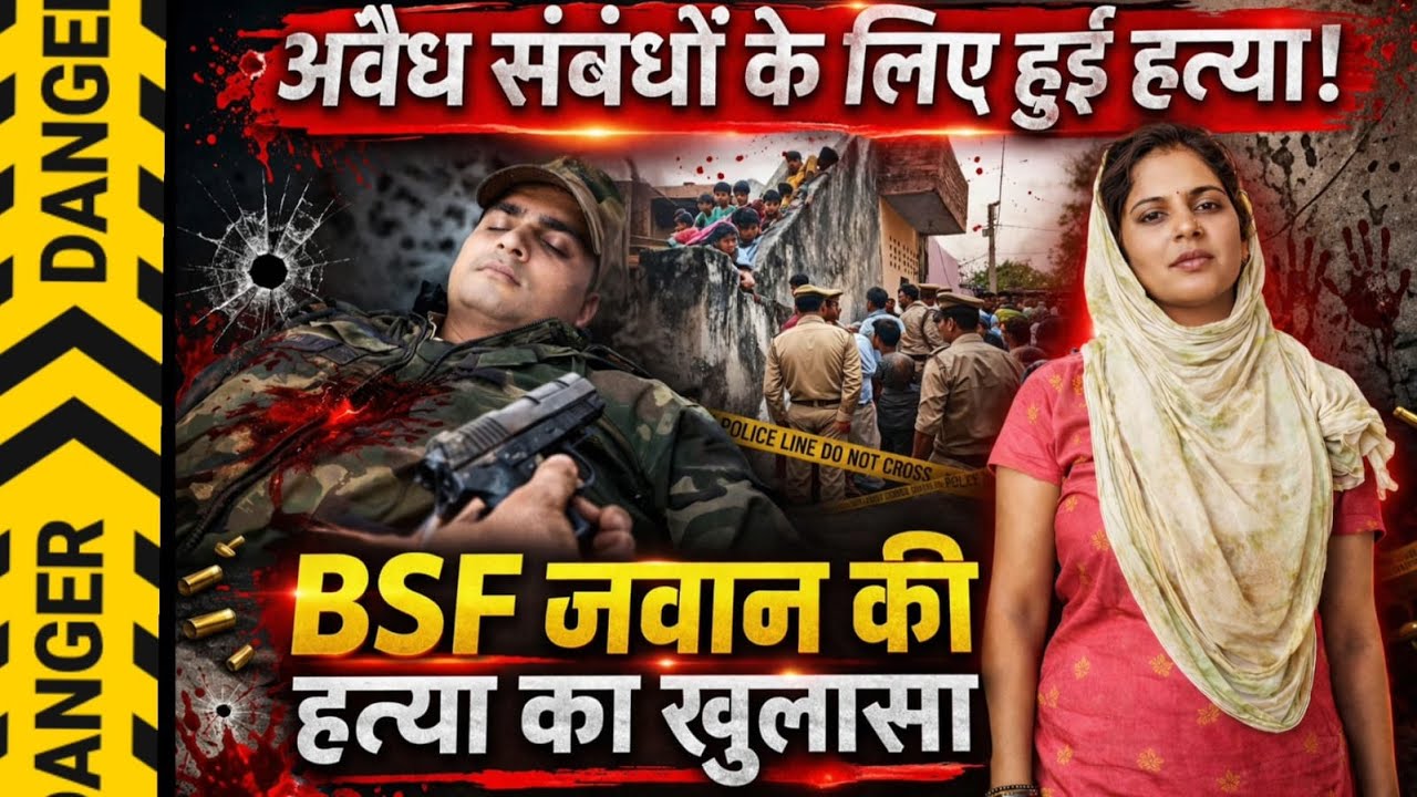 Meerut News : BSF जवान की हत्या का खुलासा... पत्नी ने 6 लाख की सुपारी दे कराई पति की हत्या
