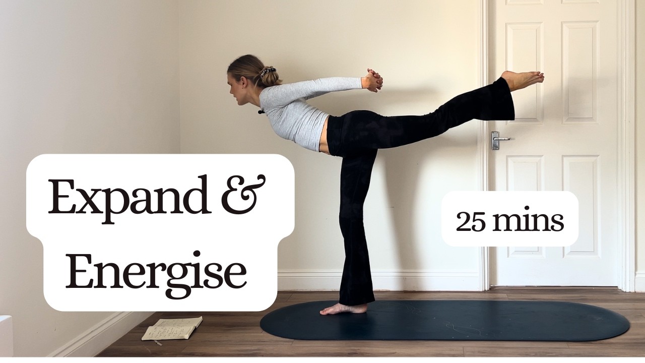 Morning SPICY Vinyasa for Expansion & Energy ✨ | 25 Mins