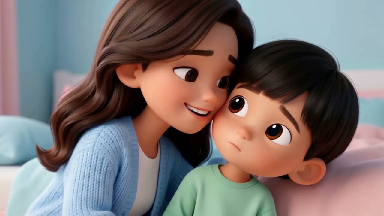 کوچولوی خسته ای من. #AmuKids #آموزش_کودکان #الفبای_فارسی. مامان کنارم باش 🤍 | داستان کودک بیمار