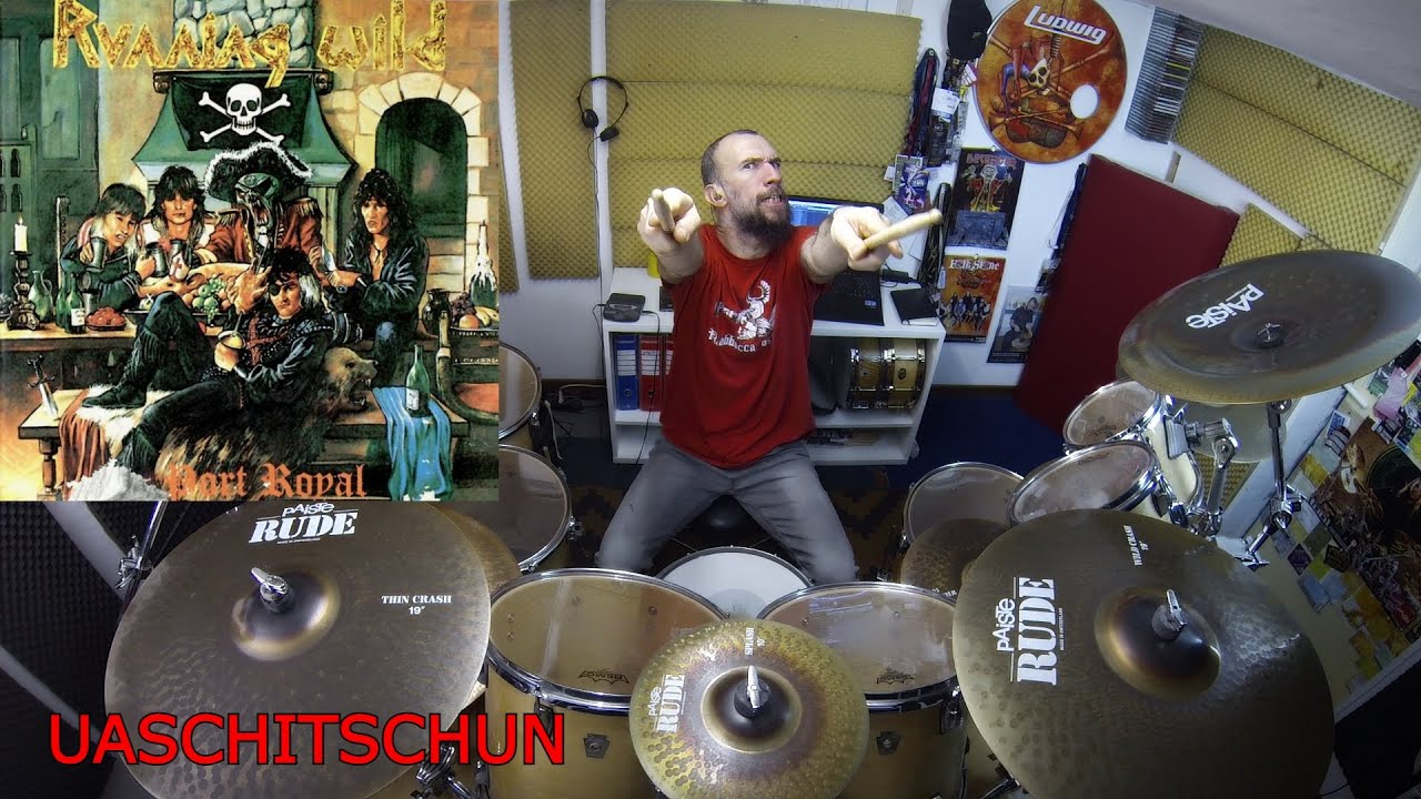 Running Wild - Uaschitschun - Stefan Schwarzmann DRUM COVER by Edo Sala