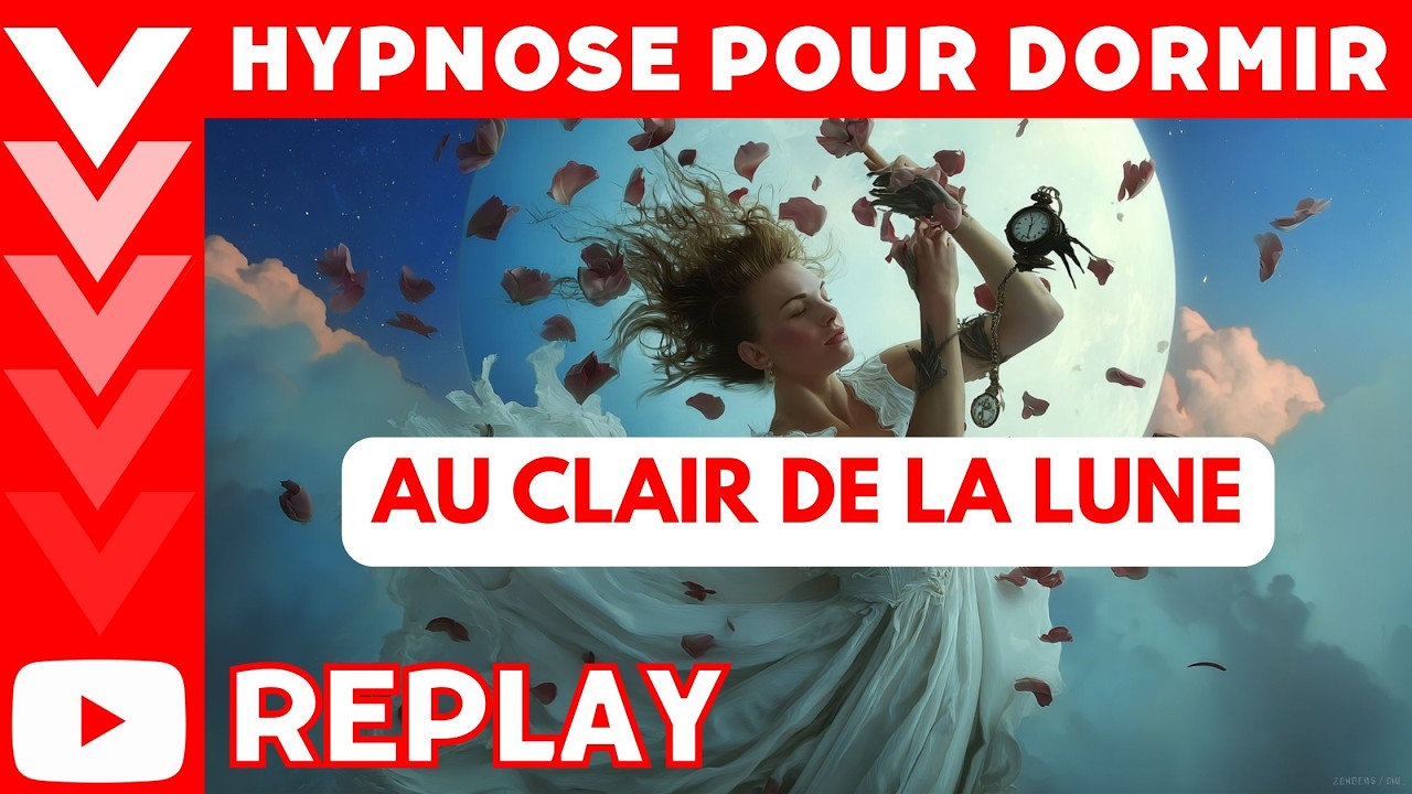 HYPNOSE POUR DORMIR rapidement. [Au clair de la lune]