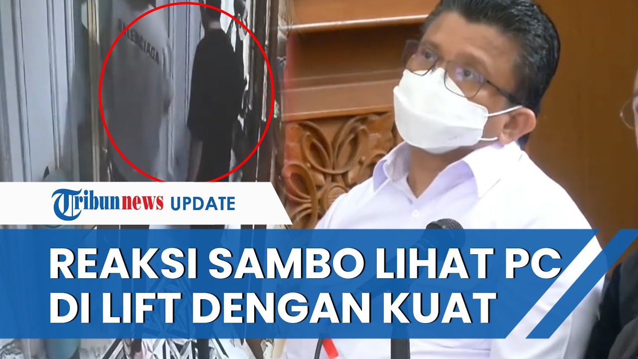 Reaksi Ferdy Sambo Lihat Rekaman CCTV Putri Naik Lift dengan Kuat, Tertunduk sampai Lepas Kacamata