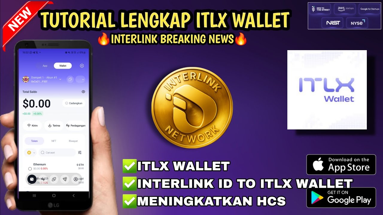 Akhirnya Rilis!! TUTORIAL LENGKAP ITLX WALLET & HCS INTERLINK NETWORK | ITLG | ITL