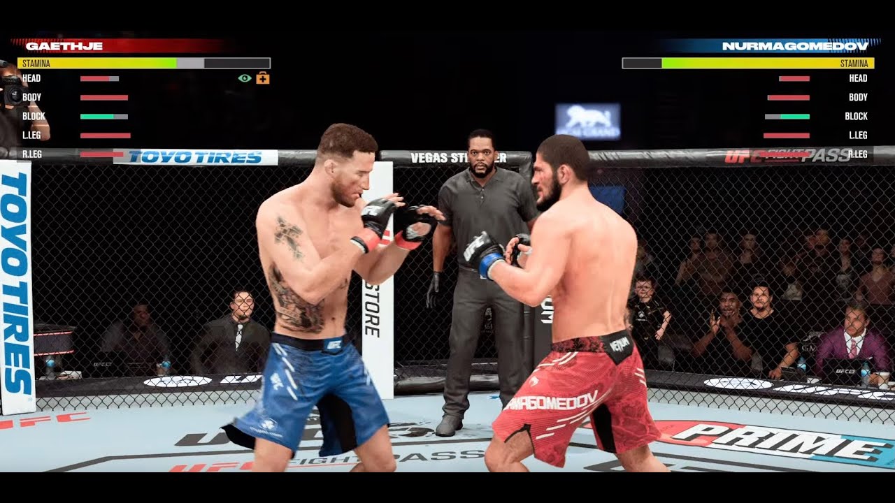 UFC 5: Justin Gaethje vs Khabib Nurmagomedov