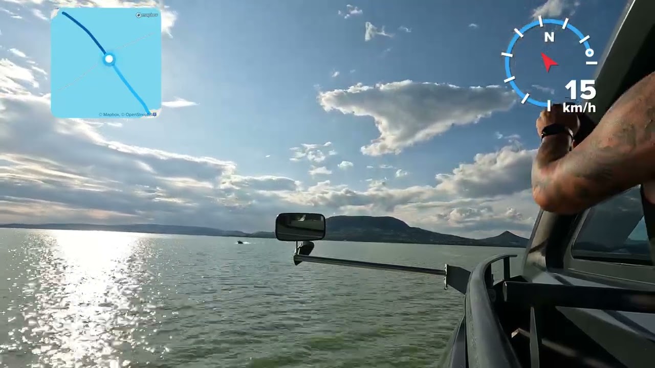 Fony&oacute;d - Badacsony Scheduled ferry / Menetrendi komp
