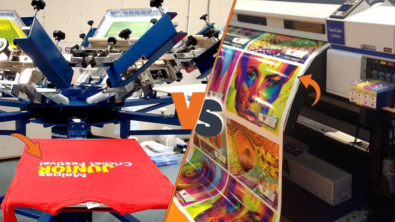 Vinyl Printing Vs Digital Printing: How Are They Different?
