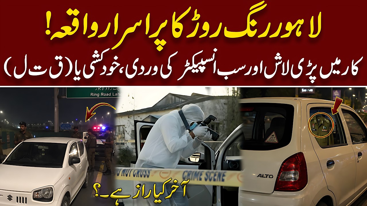 Lahore Ring Road Par Alto Car Se Lash Mil Gayi | Kon Tha Sub Inspector Tahir? || Anwar Jutt