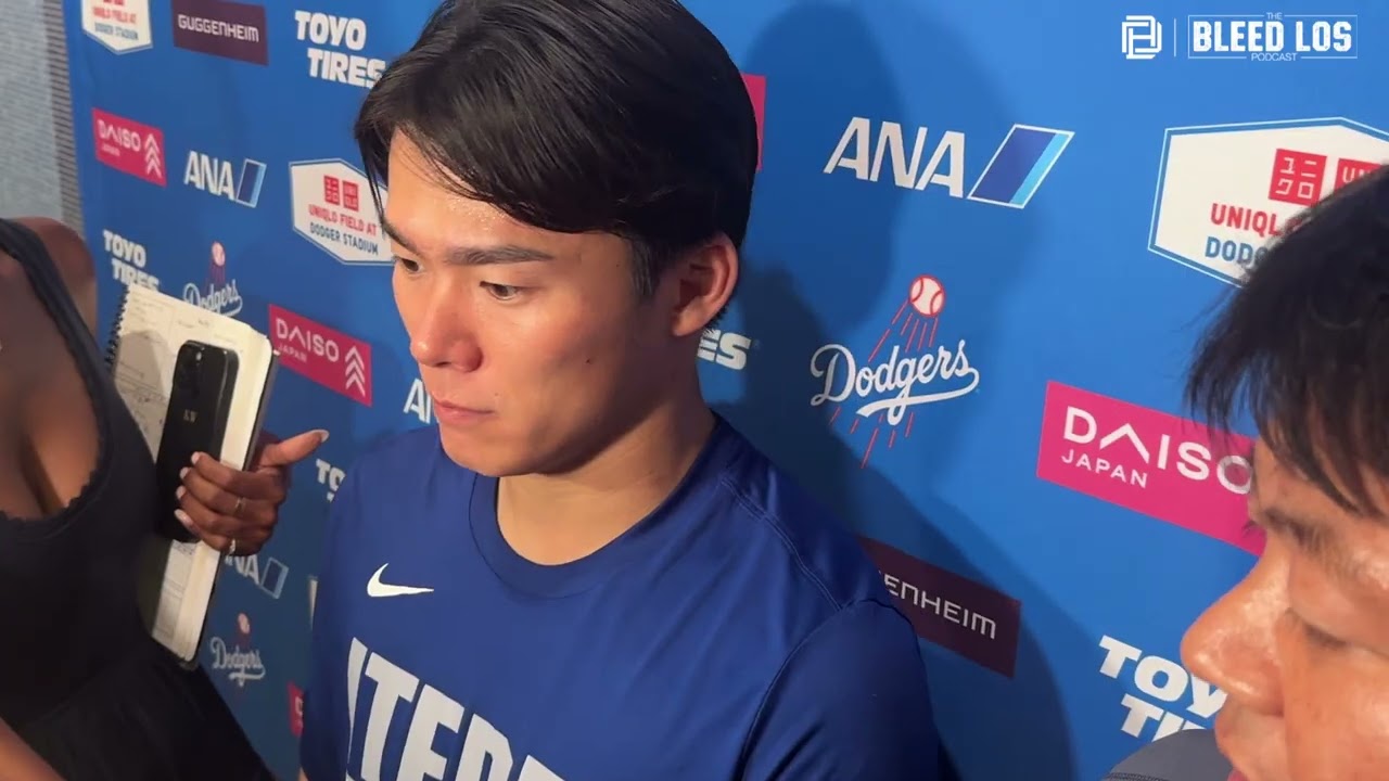 Новости Dodgers: Ёсинобу Ямамото о возможном обмене Тарика Скубала | ドジャース