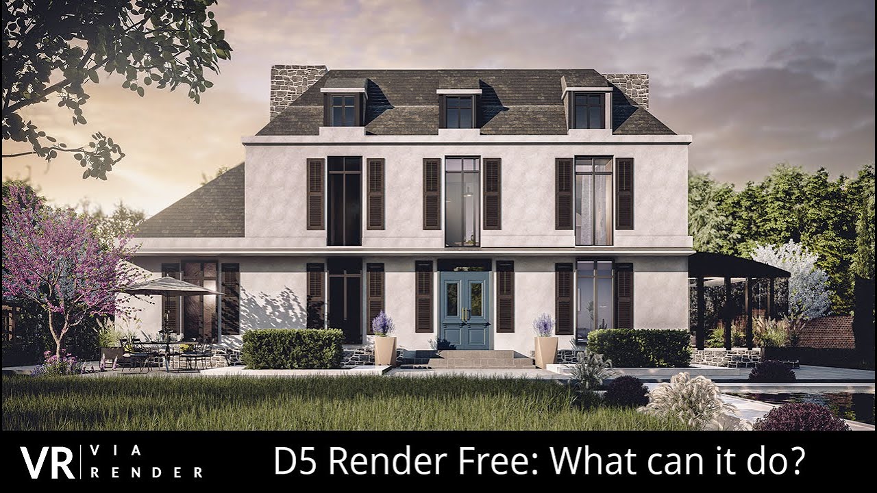 D5 Render Free: What can it do?