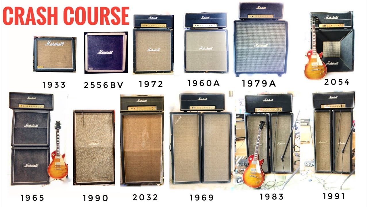 Marshall Speaker Cabinets CRASH COURSE!