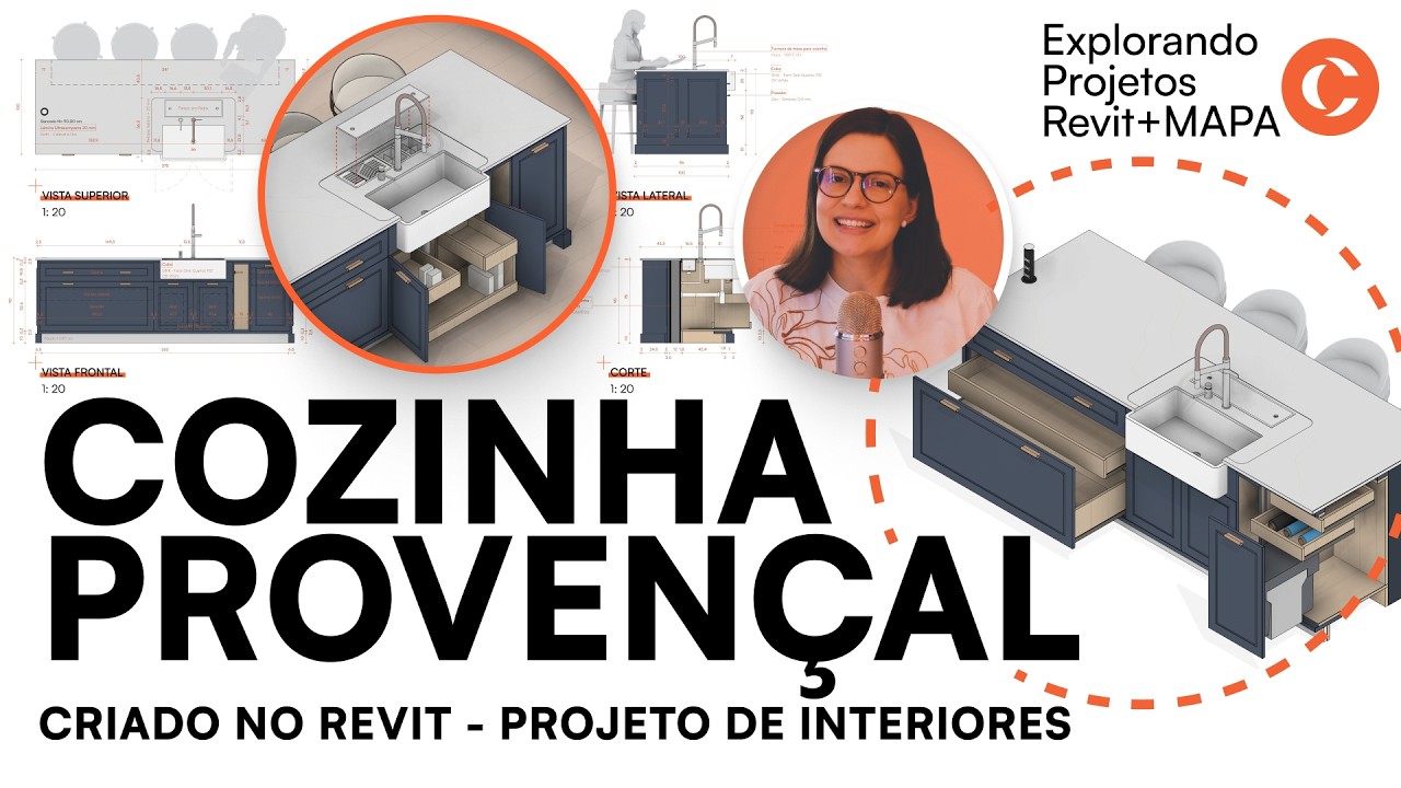 Explorando Projetos: ILHA PROVENÇAL com Todos os Detalhes no Revit!