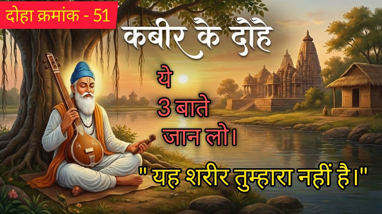 😢 यह शरीर घमंड तोड़ देता है | कबीर का सबसे बड़ा सच | Kabir Ke Dohe 🔥