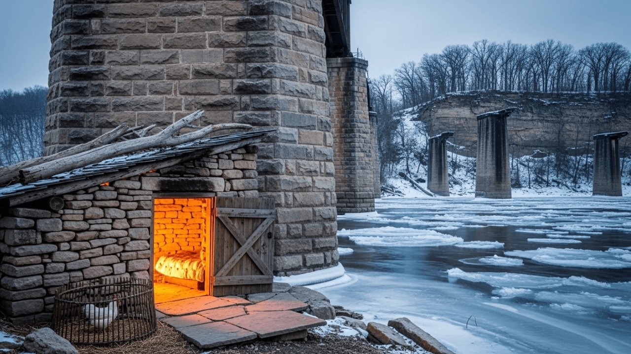 Kicked Out at 19, She Rebuilt a Crumbling Trestle Pier Into a Shelter No Storm Could Break
