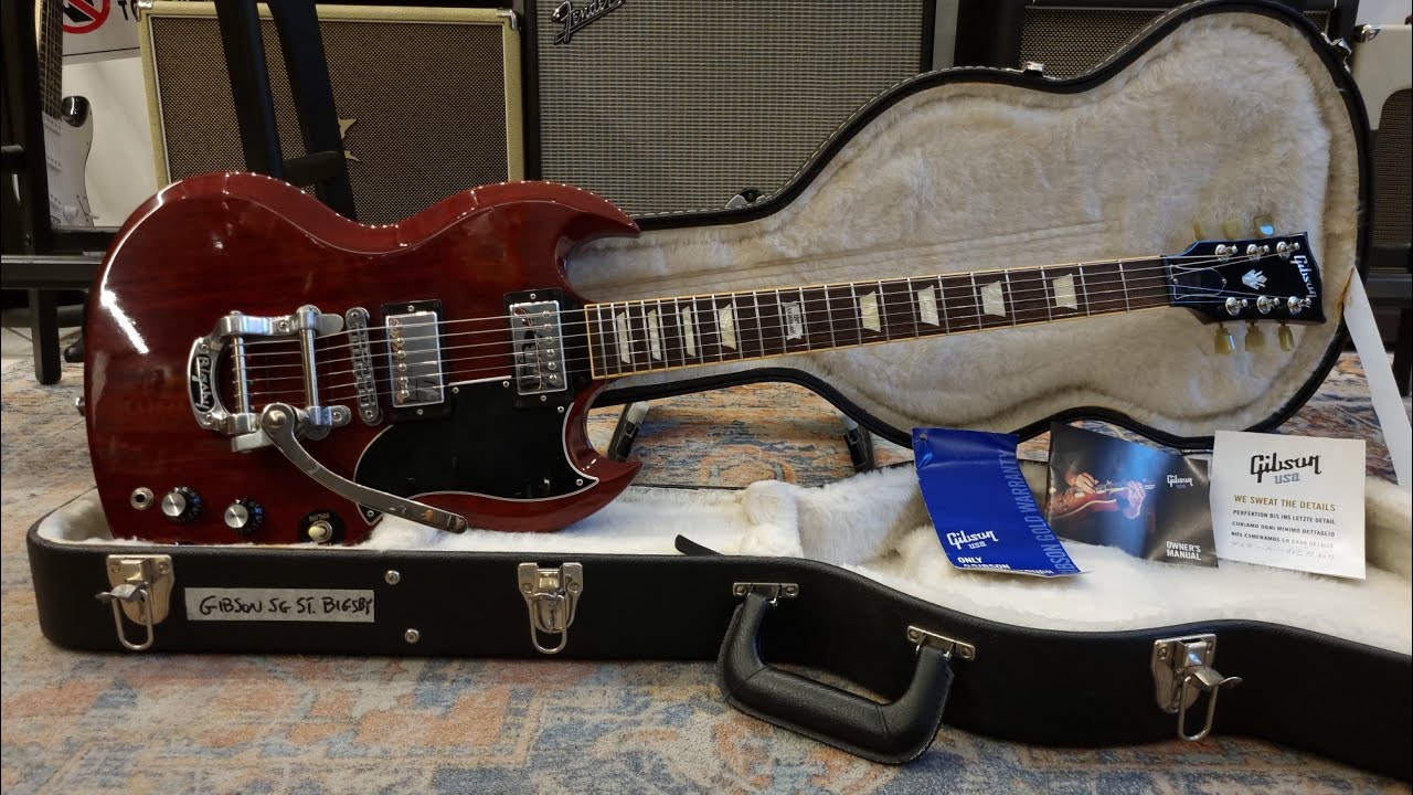 Gibson Sg Standard 2014 with Bigsby B5