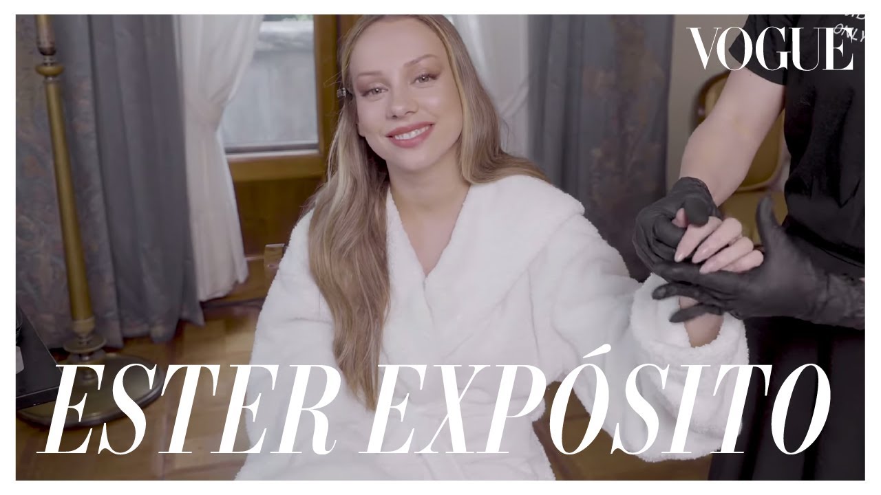 Ester Expósito se prepara para una noche muy especial