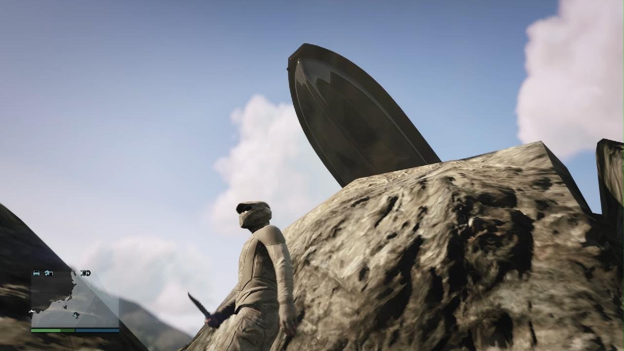 My boat is on a rock
