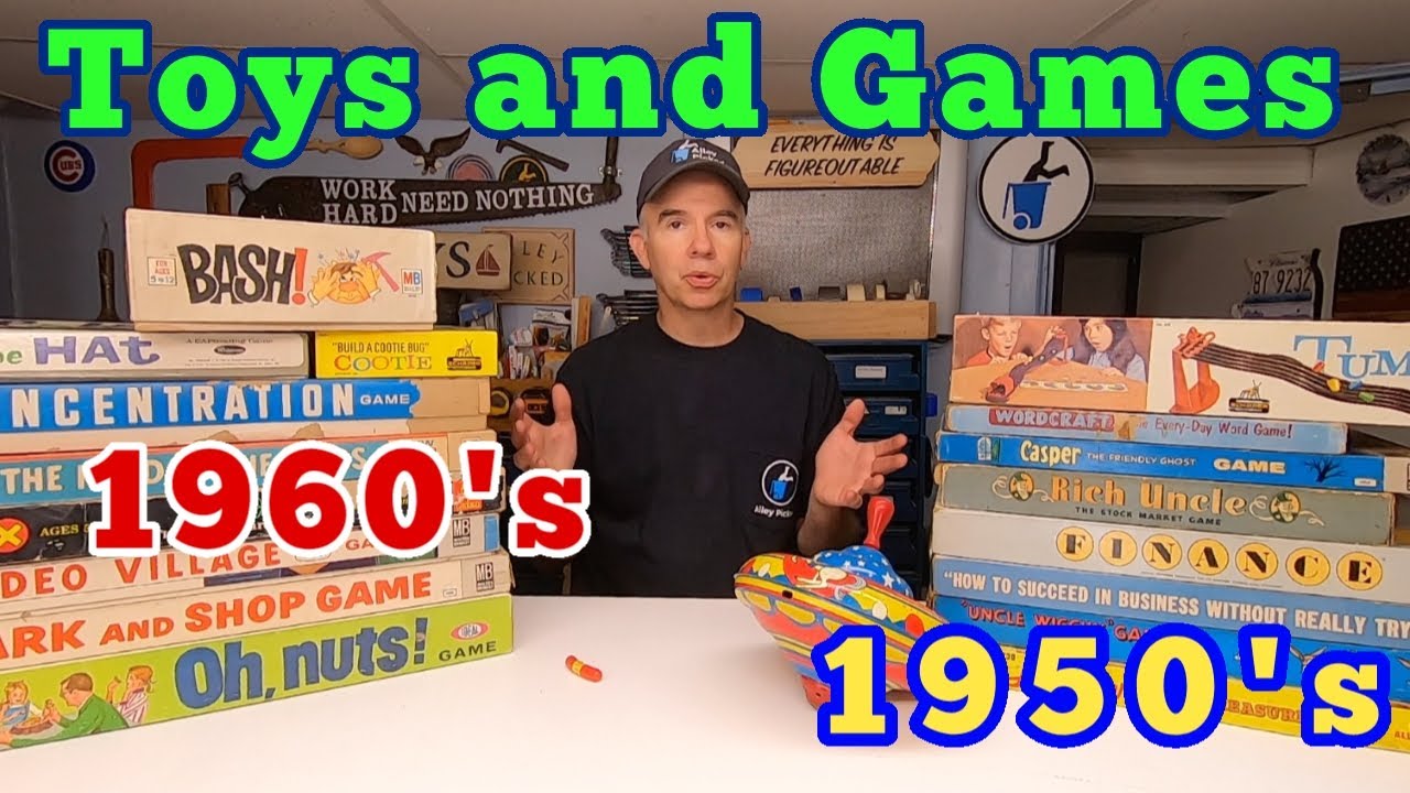 Toys & Games from the 1950's & 60's - Part 1