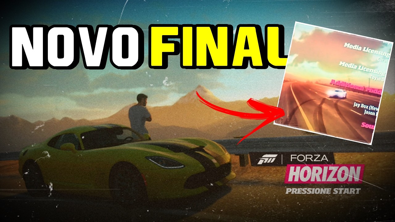 DEPOIS DE 13 ANOS DESCOBRIRAM UM NOVO FINAL NESSE FORZA